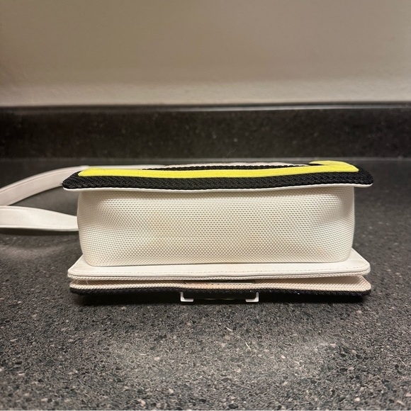 Chanel Canvas Bag boy Fluo Flap Small White Neon - Picture 10 of 16